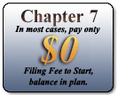 Chapter 7 only $299 to start